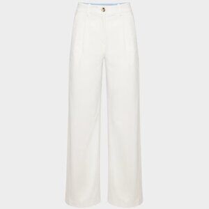 Aritzia Wide-Leg Pants in White